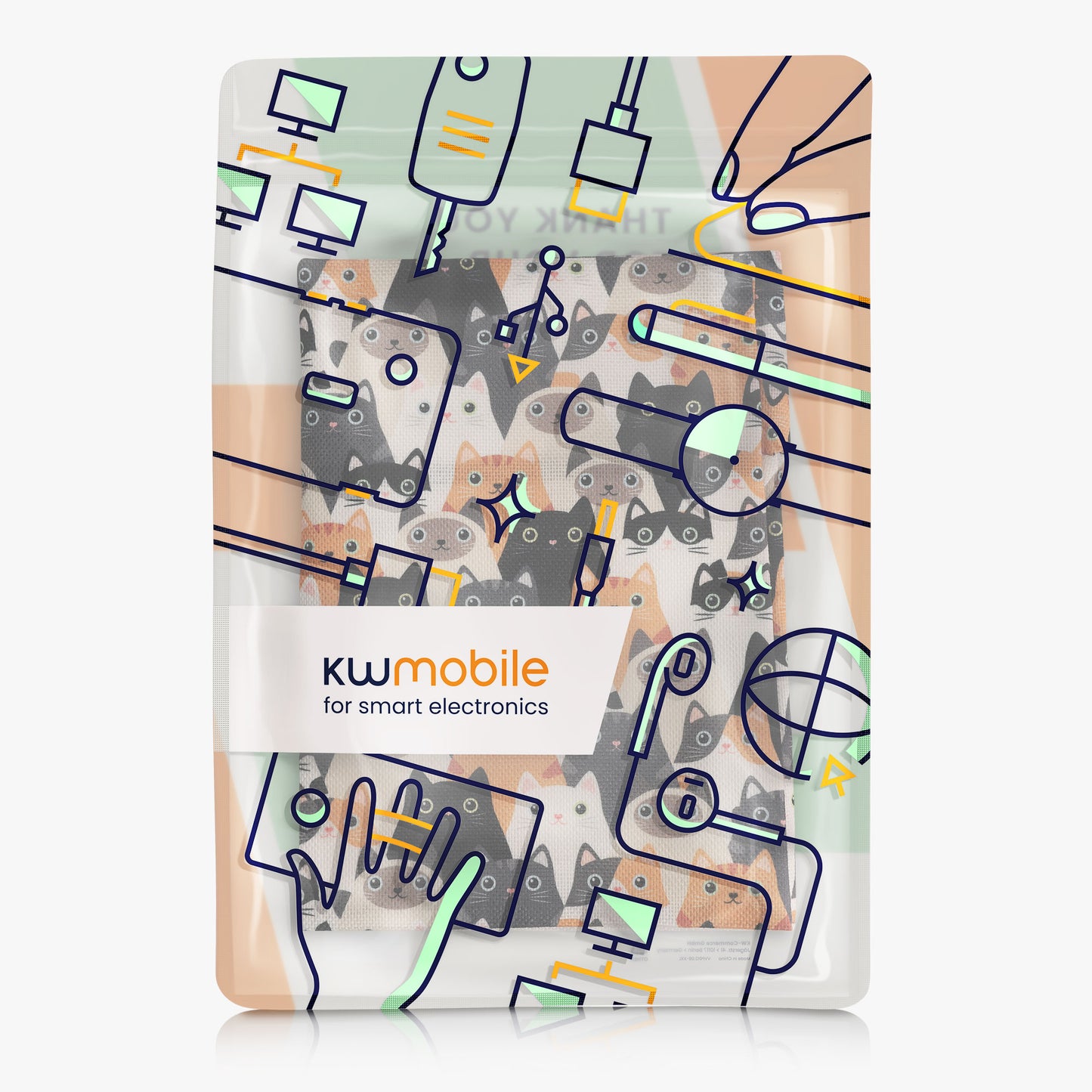 kwmobile Cover kompatibel mit Canon Pixma TS3350 / MG7750 Serie Hülle - Tasche für Drucker - Staubschutzhülle Schutzhaube Schutzhülle