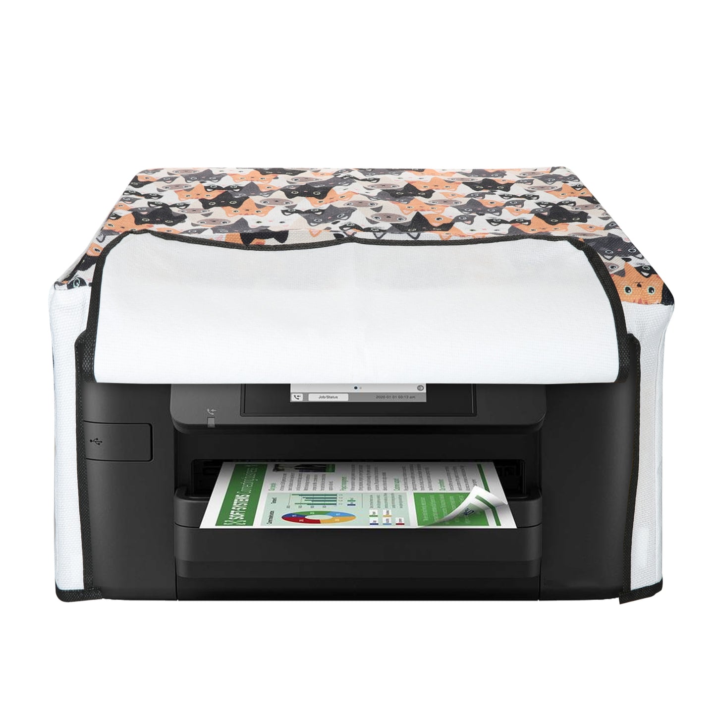 kwmobile Cover kompatibel mit Epson Workforce WF-4820 Hülle Tasche für Drucker Staubschutzhülle Schutzhaube Schutzhülle