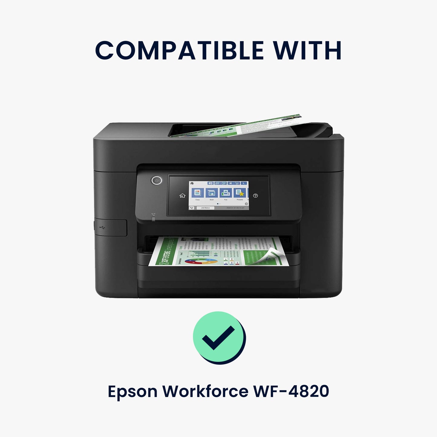 kwmobile Cover kompatibel mit Epson Workforce WF-4820 Hülle Tasche für Drucker Staubschutzhülle Schutzhaube Schutzhülle
