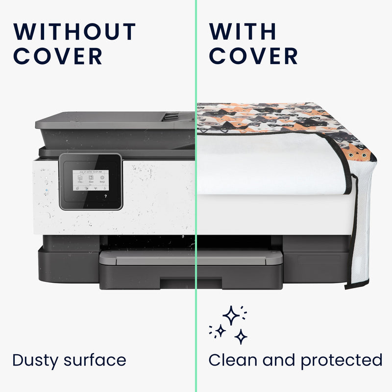 kwmobile Cover kompatibel mit HP OfficeJet 8015e / OfficeJet 8122e Hülle Tasche für Drucker Staubschutzhülle Schutzhaube Schutzhülle