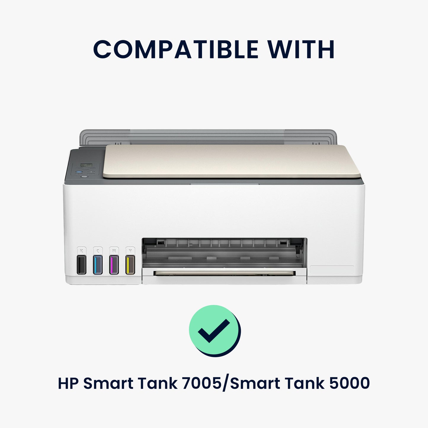 kwmobile Cover kompatibel mit HP Smart Tank 7005 / Smart Tank 5000 Hülle Tasche für Drucker Staubschutzhülle Schutzhaube Schutzhülle