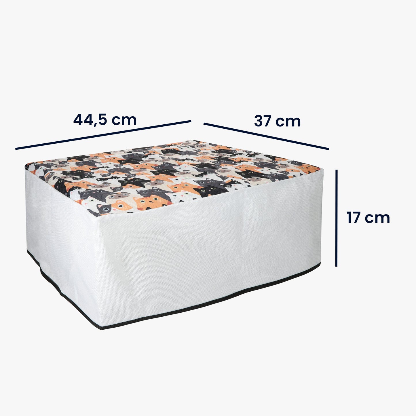 kwmobile Cover kompatibel mit HP Smarttank 5105 / Smarttank 5101 Hülle Tasche für Drucker Staubschutzhülle Schutzhaube Schutzhülle