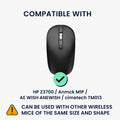 kwmobile Maus Tasche kompatibel mit HP Z3700 / Anmck M1P / AE WISH ANEWISH / cimetech TM013 Hülle - Case für Bluetooth Maus aus robustem und Neopren Stoff