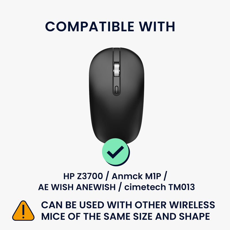 kwmobile Maus Tasche kompatibel mit HP Z3700 / Anmck M1P / AE WISH ANEWISH / cimetech TM013 Hülle - Case für Bluetooth Maus aus robustem und Neopren Stoff