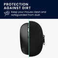kwmobile Maus Tasche kompatibel mit HP Z3700 / Anmck M1P / AE WISH ANEWISH / cimetech TM013 Hülle - Case für Bluetooth Maus aus robustem und Neopren Stoff