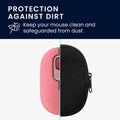 kwmobile Maus Tasche kompatibel mit Logitech POP Mouse Hülle - Case für Bluetooth Maus aus Neopren Stoff
