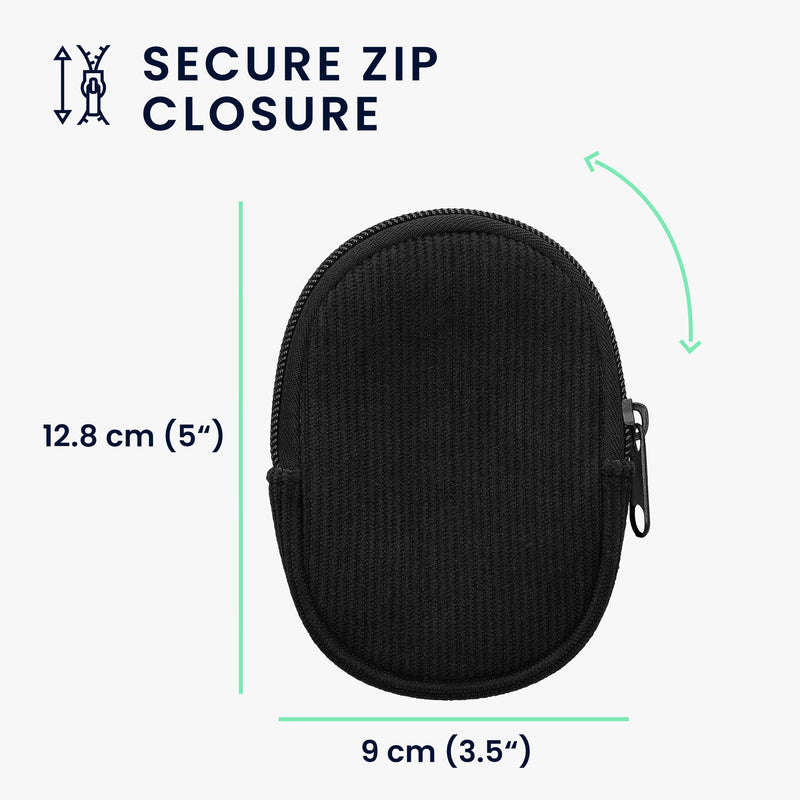kwmobile Maus Tasche kompatibel mit Logitech POP Mouse Hülle - Case für Bluetooth Maus aus Neopren Stoff