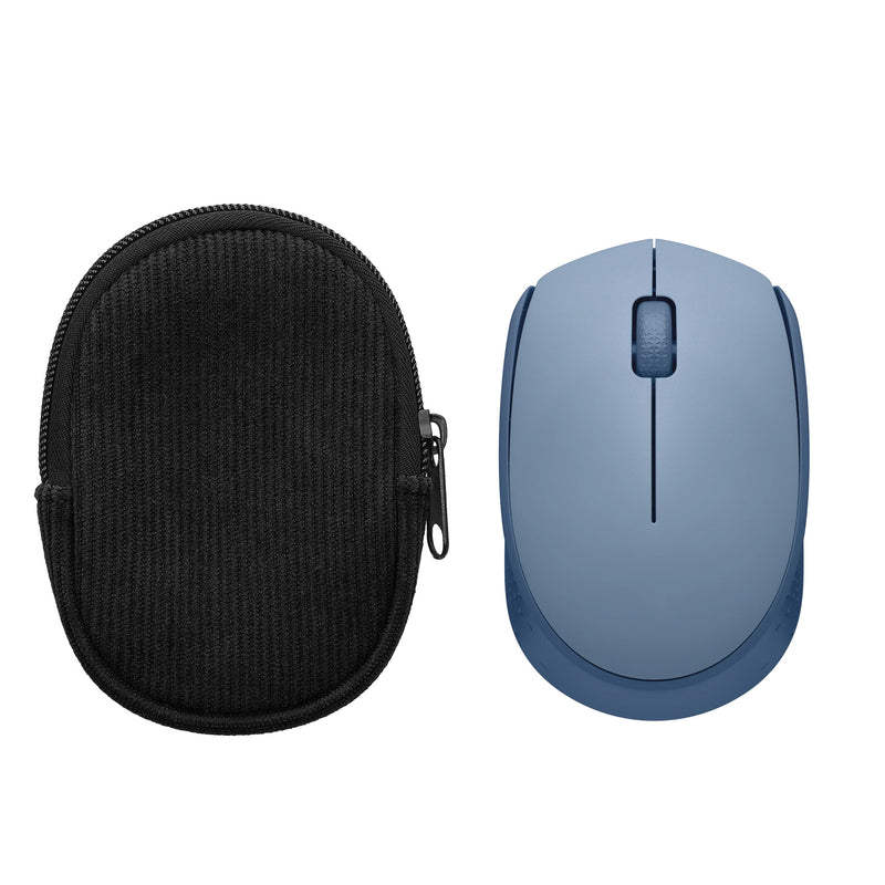 kwmobile Maus Tasche kompatibel mit Logitech M171 Hülle - Case für Bluetooth Maus aus robustem und Neopren Stoff