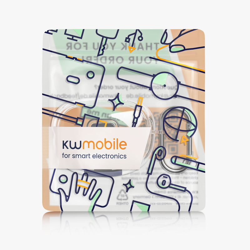 kwmobile Kopfhörer Case kompatibel mit Bose Ultra Open Earbuds Hülle mit Standfunktion und Sicherheitsverschluss