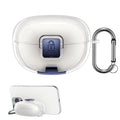 kwmobile Kopfhörer Case kompatibel mit Bose Ultra Open Earbuds Hülle mit Standfunktion und Sicherheitsverschluss