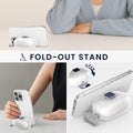 kwmobile Kopfhörer Case kompatibel mit Bose Ultra Open Earbuds Hülle mit Standfunktion und Sicherheitsverschluss