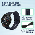 kwmobile Uhrenarmband für Amazfit T-Rex3 Pro 48mm Armband Fitnesstracker Band Set Ersatzarmband Smartwatch