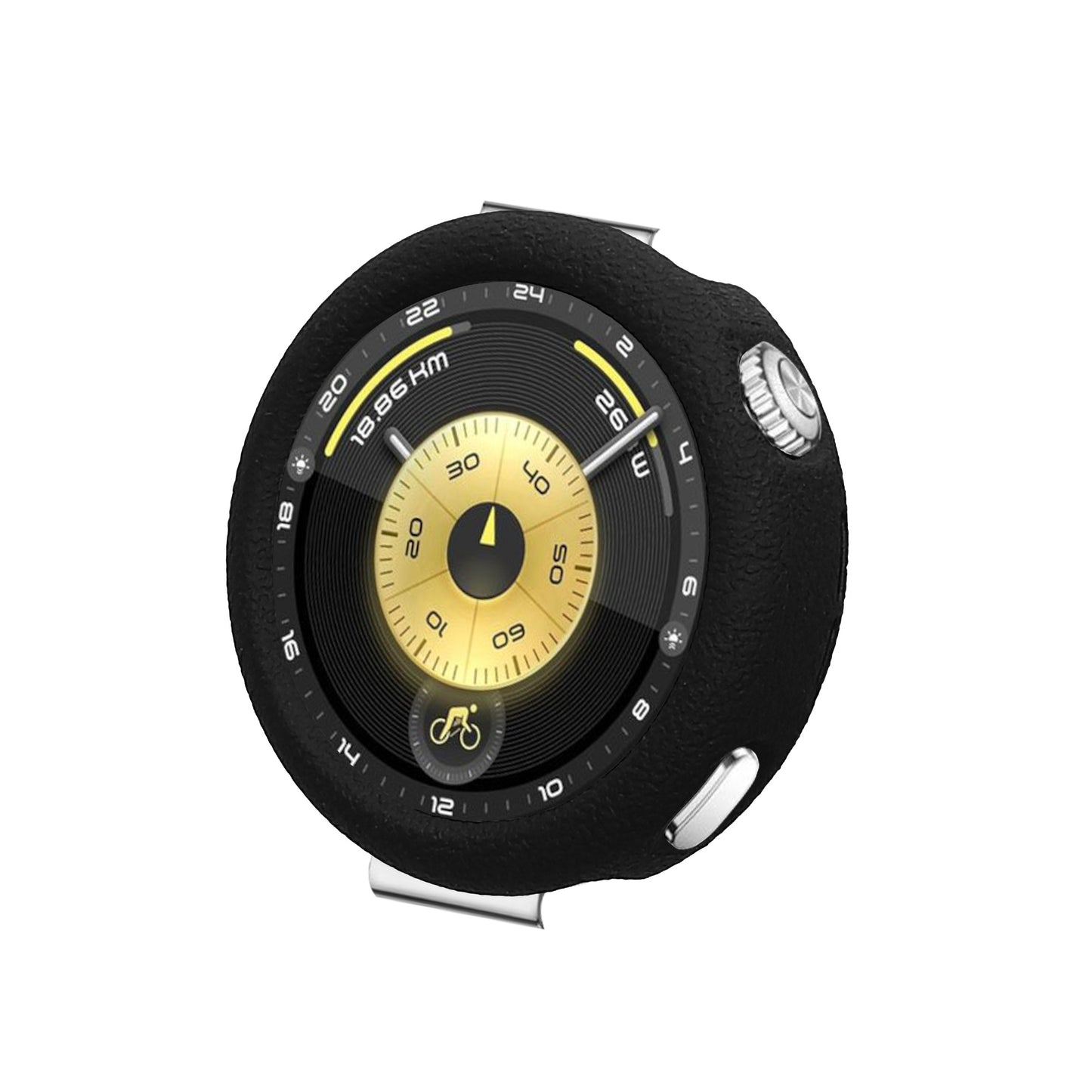 kwmobile Schutzhülle kompatibel mit Huawei Watch GT6 41mm Hülle - Fitness Tracker Case aus Soft Smartwatch Case