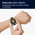 kwmobile Schutzhülle kompatibel mit Huawei Watch GT6 41mm Hülle - Fitness Tracker Case aus Soft Smartwatch Case