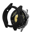 kwmobile Schutzhülle kompatibel mit Huawei Watch GT6 46mm Hülle - Fitness Tracker Case aus TPU - Soft Smartwatch Case Schwarz Schwarz  