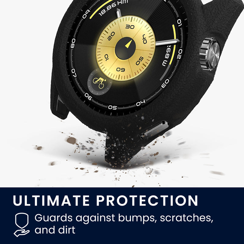 kwmobile Schutzhülle kompatibel mit Huawei Watch GT6 46mm Hülle Fitness Tracker Case Soft Smartwatch Case