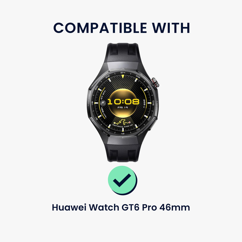 kwmobile Schutzhülle kompatibel mit Huawei Watch GT6 Pro 46mm Hülle Fitness Tracker Case Soft Smartwatch Case