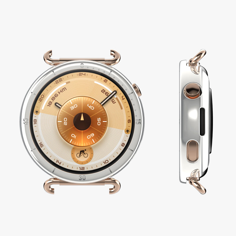 kwmobile Schutzhülle für Huawei Watch GT6 41mm Fullbody Display Cover Set