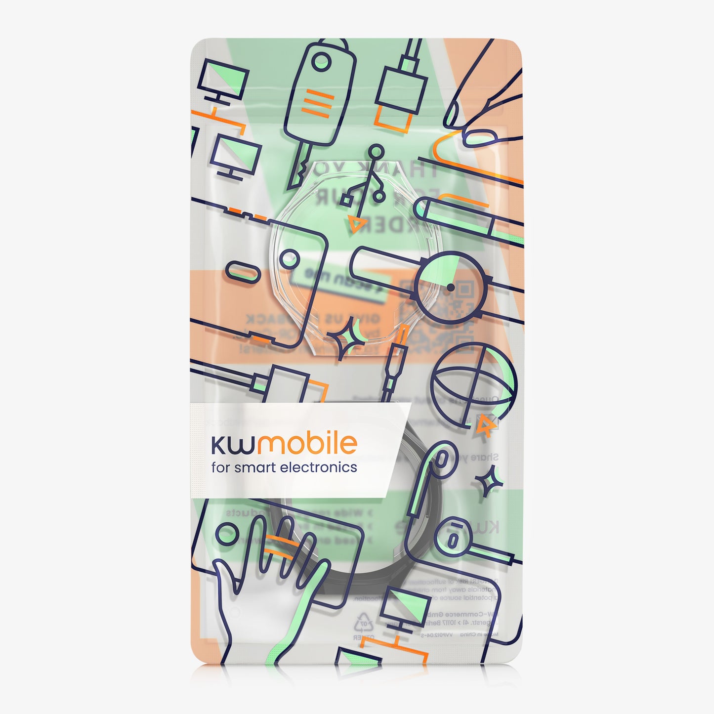 kwmobile Hülle für Huawei Watch GT6 Pro 46mm Fullbody Display Cover Set