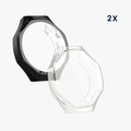 kwmobile Hülle für Huawei Watch GT6 Pro 46mm Fullbody Display Cover Set