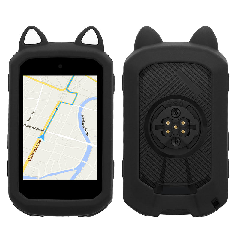 kwmobile Hülle kompatibel mit Garmin Edge 850 / 550 - Backcover für Bike GPS Computer - Schutzhülle Fahrradcomputer