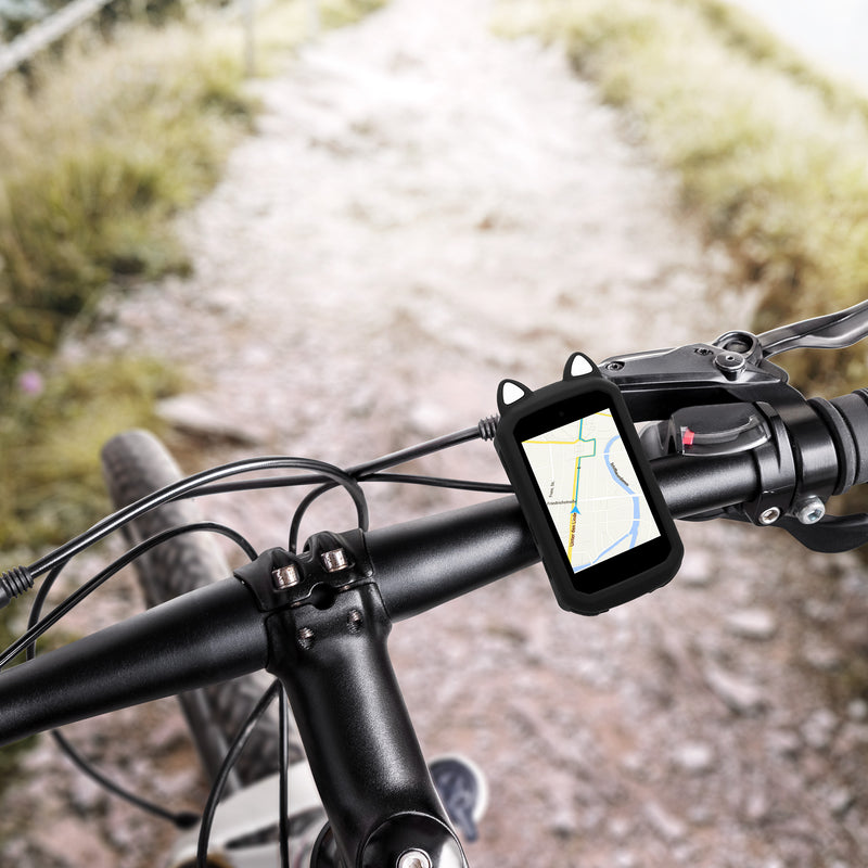 kwmobile Hülle kompatibel mit Garmin Edge 850 / 550 - Backcover für Bike GPS Computer - Schutzhülle Fahrradcomputer