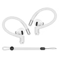 kwmobile Ohrbügel für In-Ear-Kopfhörer kompatibel mit Apple Airpods 1 / 2 / 3 / 4 / Pro 1 / Airpods Pro 2 Halterung - Ohr Halterung für Bluetoooth Kopfhörer
