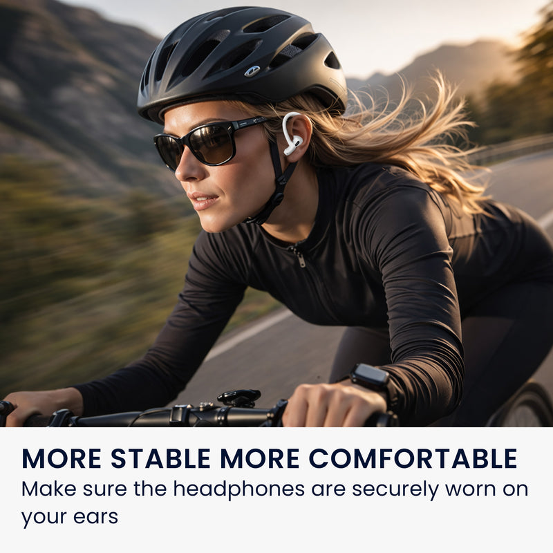 kwmobile Ohrbügel für In-Ear-Kopfhörer kompatibel mit Apple Airpods 1 / 2 / 3 / 4 / Pro 1 / Airpods Pro 2 Halterung - Ohr Halterung für Bluetoooth Kopfhörer