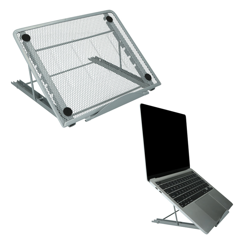 kwmobile Laptop Ständer für Laptop PC / Portable Monitor / Tablet Laptop Stand - Laptopständer Zubehör - Halterung Notebook Ständer - Halter