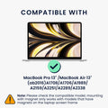 kwmobile Sichtschutzfolie für Apple MacBook Pro 13.3 M1 M2 Folie Blickschutzfolie Privacy Screen Laptop Folie magnetisch Anti Spy Folie Laptop Schutz