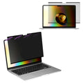 kwmobile Sichtschutzfolie für Apple Macbook Air 13.6 M3 2024 A3113 / M2 A2681 Folie - Blickschutzfolie Privacy Screen - Laptop Folie magnetisch - Anti Spy Folie - Laptop Schutz Schwarz  