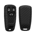 kwmobile Autoschlüssel Hülle kompatibel mit Audi 3-Tasten Smartkey Autoschlüssel (nur Keyless Go) Hülle