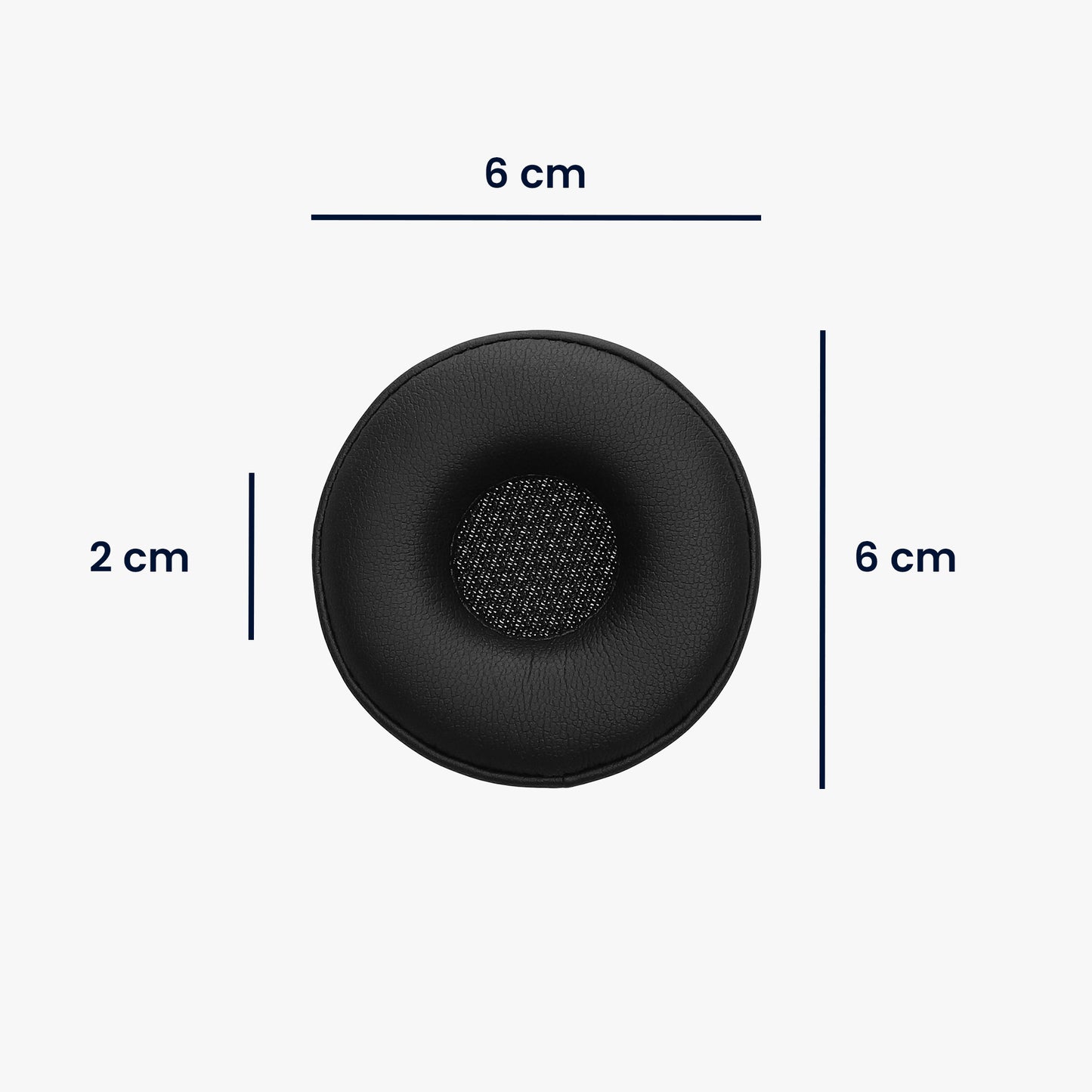 kwmobile Ohr Polster für Jabra Engage 50 / Engage 30 Ohrpolster Ersatzteile Kopfhörer Ersatzpolster für Over Ear Headphones