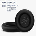kwmobile Ohr Polster für HyperX Cloud Mix 2 Ohrpolster Ersatz Ohrpolster Kopfhörer Ersatzteile Kopfhörer Ersatzpolster Over Ear Headphones