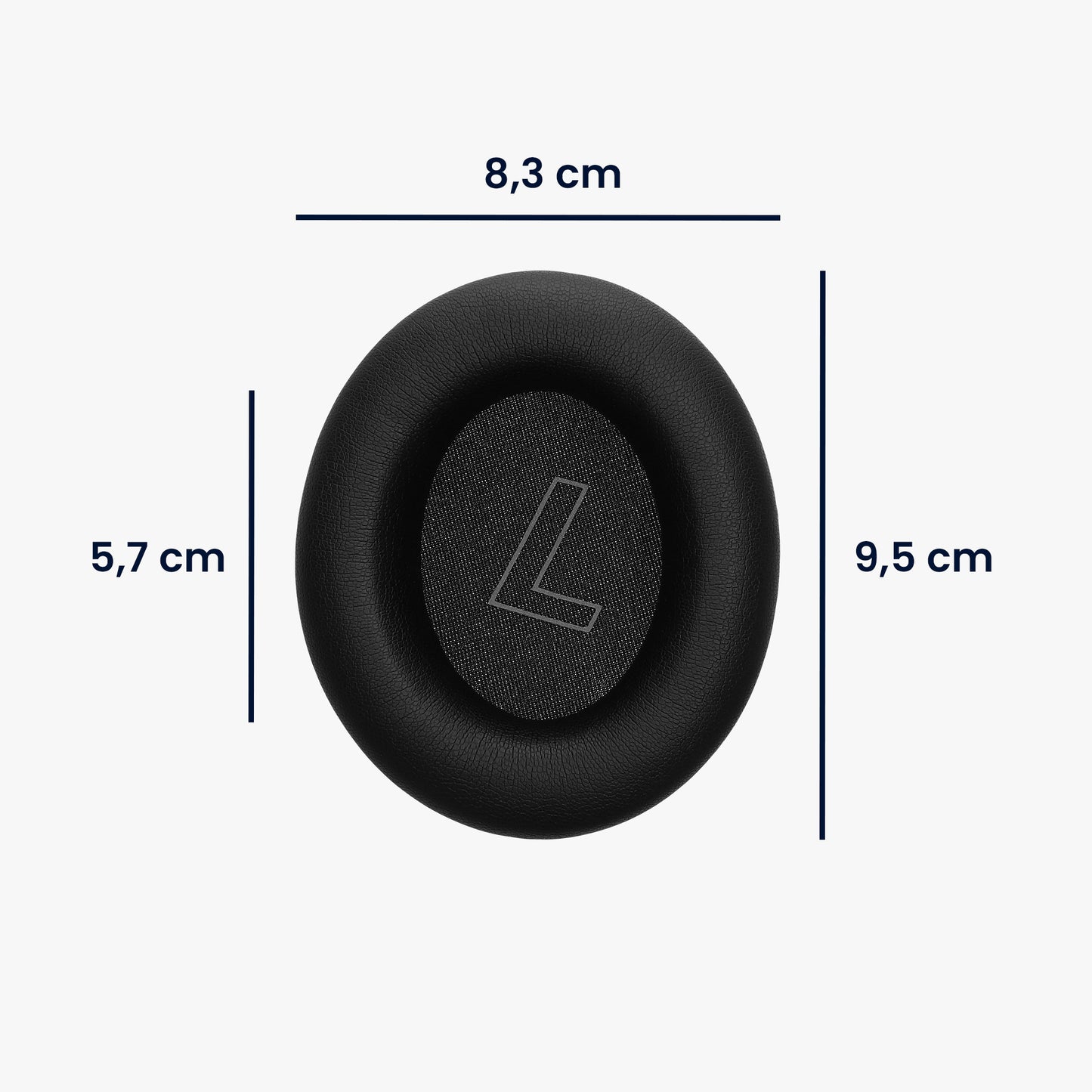 kwmobile Ohr Polster für HyperX Cloud Mix 2 Ohrpolster Ersatz Ohrpolster Kopfhörer Ersatzteile Kopfhörer Ersatzpolster Over Ear Headphones