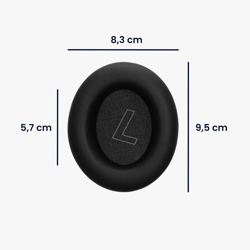kwmobile Ohr Polster für HyperX Cloud Mix 2 Ohrpolster Ersatz Ohrpolster Kopfhörer Ersatzteile Kopfhörer Ersatzpolster Over Ear Headphones