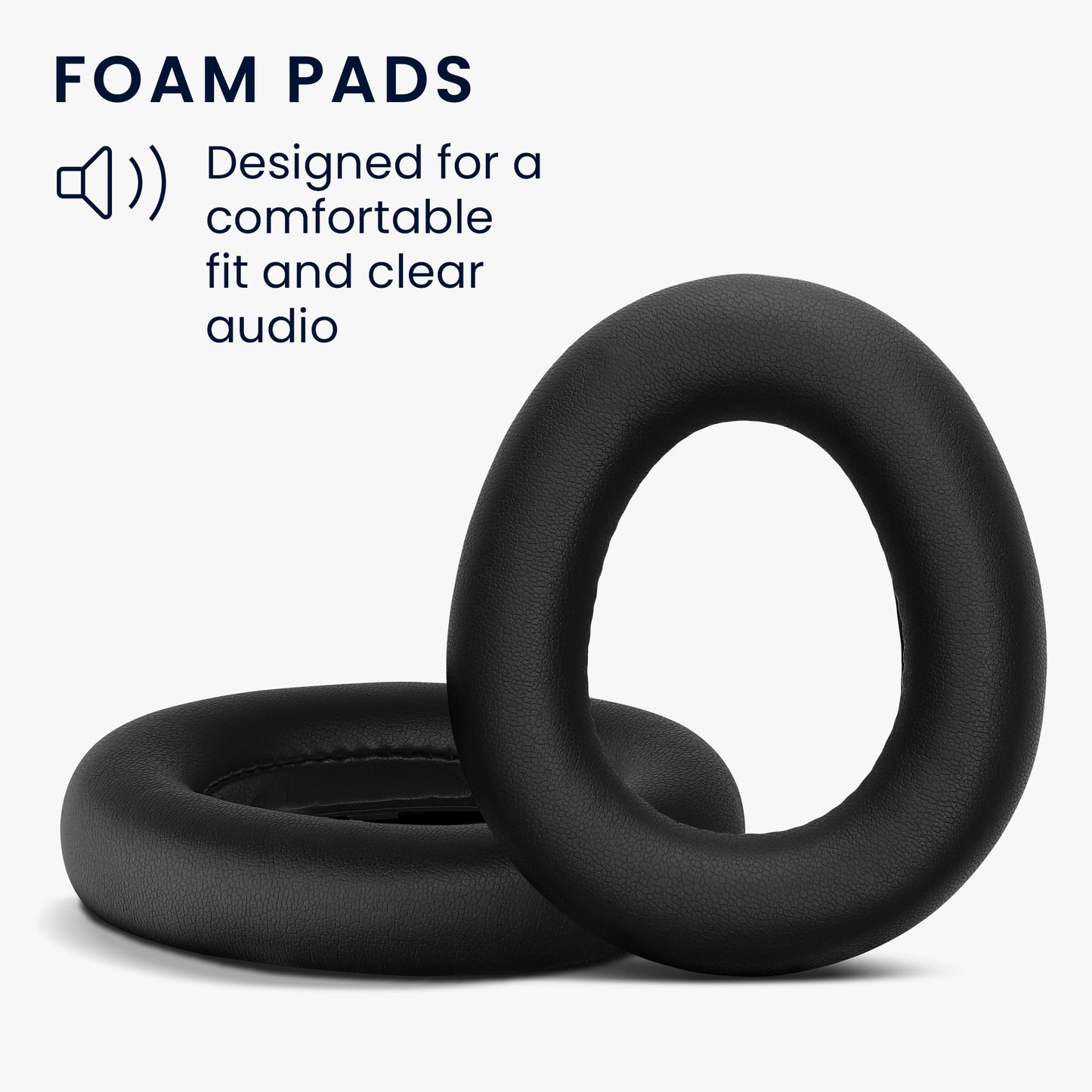 kwmobile Ohr Polster für Beyerdynamic AVENTHO 300 Ohrpolster Ersatz Ohrpolster Kopfhörer Ersatzteile Kopfhörer Ersatzpolster Over Ear Headphones