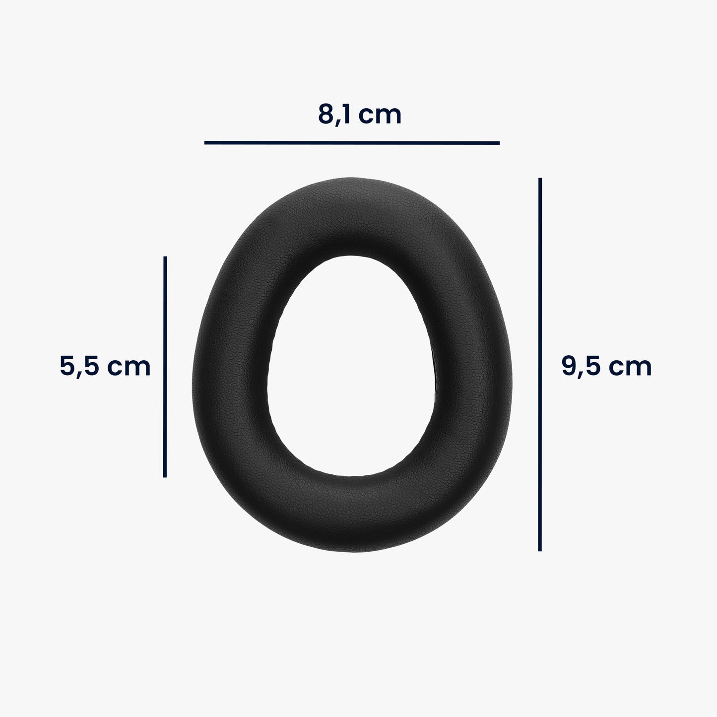 kwmobile Ohr Polster für Beyerdynamic AVENTHO 300 Ohrpolster Ersatz Ohrpolster Kopfhörer Ersatzteile Kopfhörer Ersatzpolster Over Ear Headphones