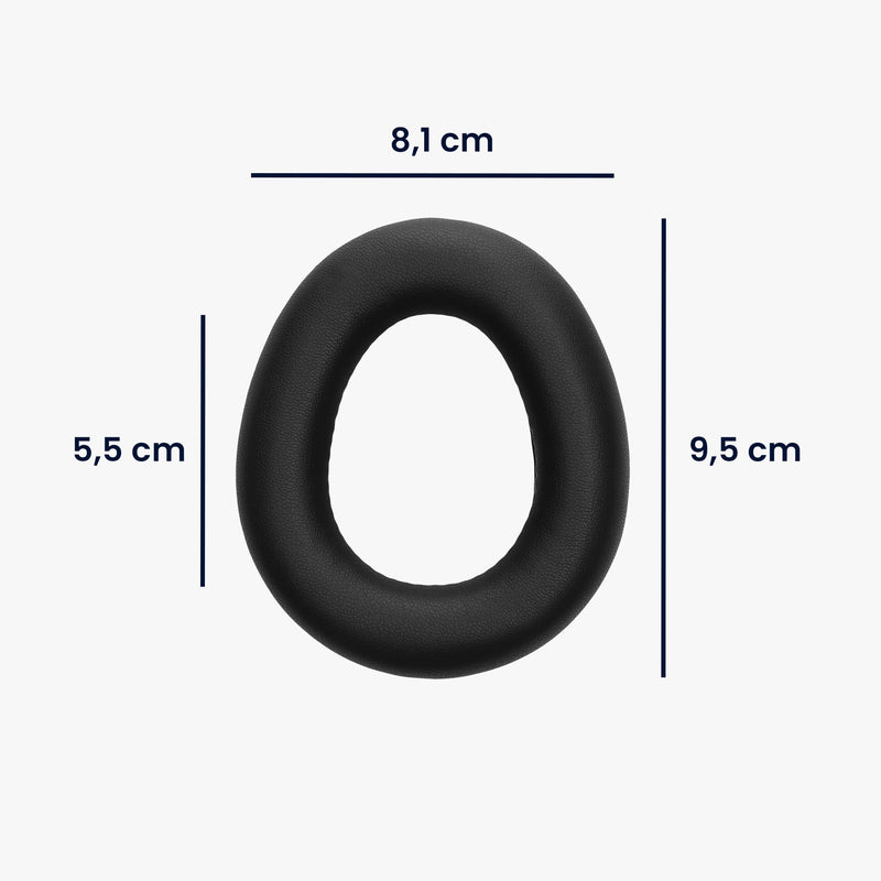 kwmobile Ohr Polster für Beyerdynamic AVENTHO 300 Ohrpolster Ersatz Ohrpolster Kopfhörer Ersatzteile Kopfhörer Ersatzpolster Over Ear Headphones
