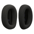 kwmobile 2x Mesh Polyester Ohr Polster für Logitech G G522 LIGHTSPEED Ohrpolster - Ersatz Ohrpolster - Kopfhörer Ersatzteile - Kopfhörer Ersatzpolster für Over Ear Headphones Schwarz  