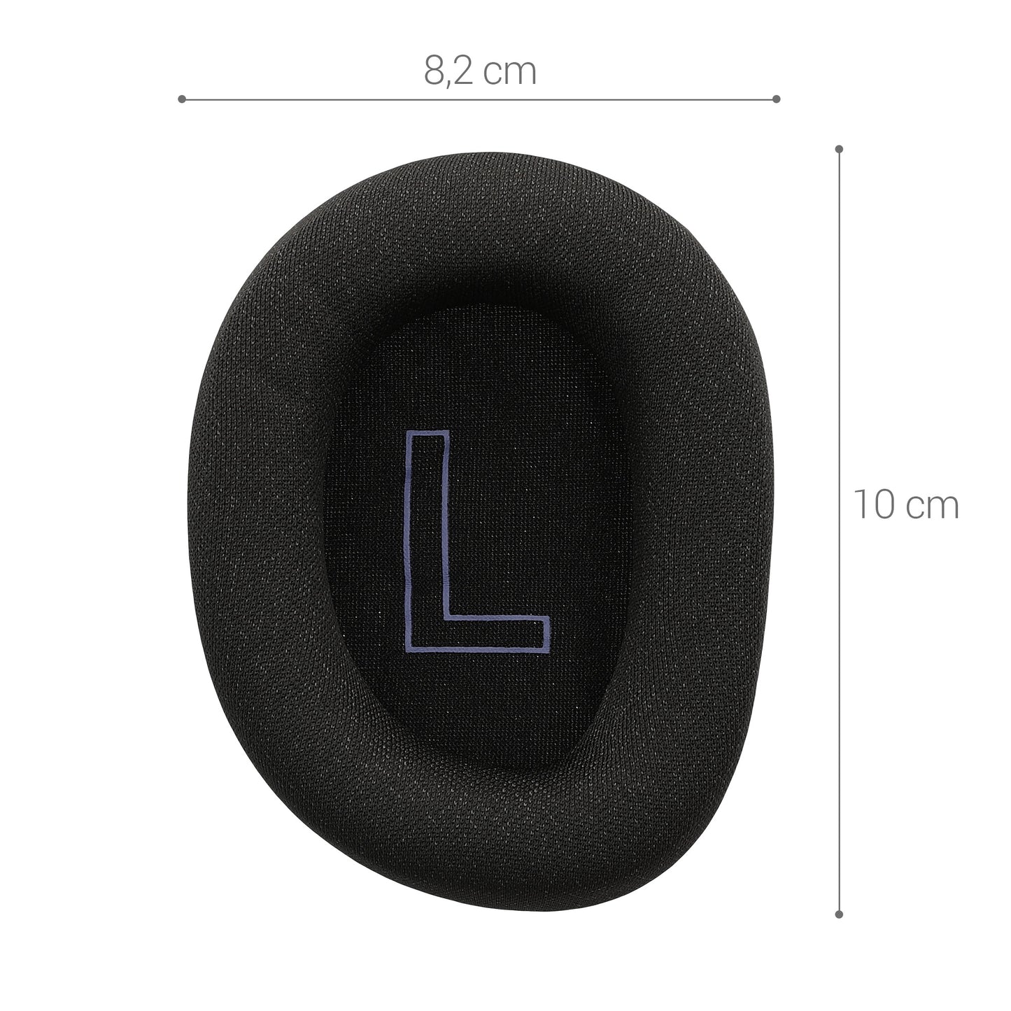 kwmobile Ohr Polster für Logitech G G522 LIGHTSPEED Ohrpolster Ersatz Kopfhörer Ersatzteile Over Ear Headphones