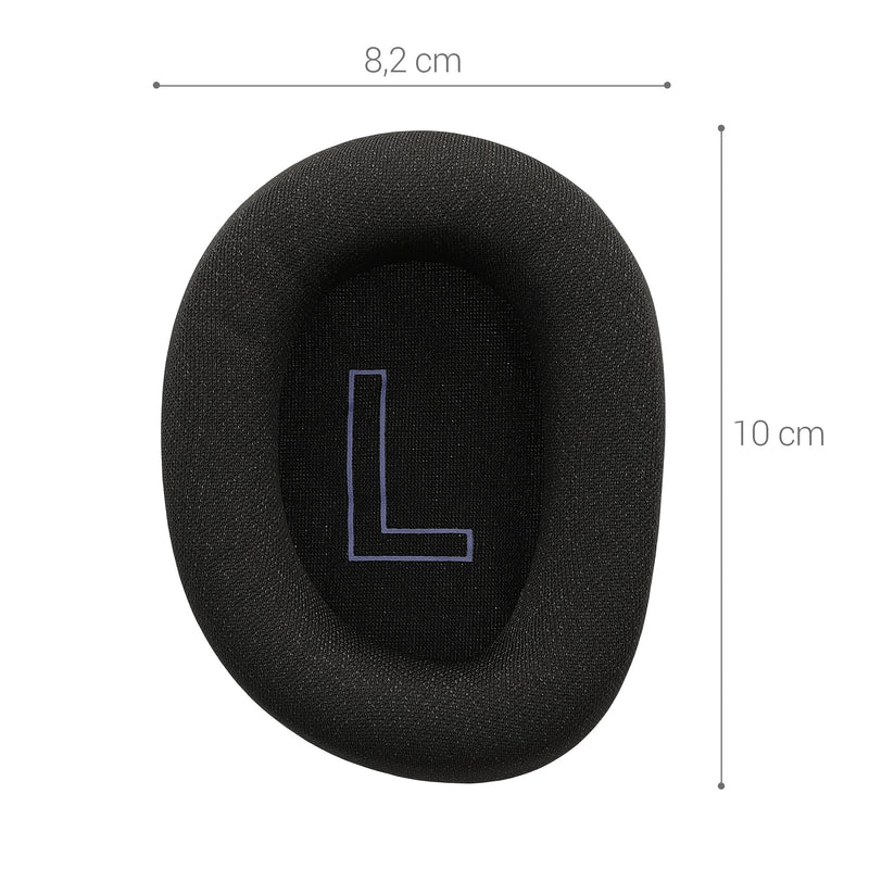 kwmobile Ohr Polster für Logitech G G522 LIGHTSPEED Ohrpolster Ersatz Kopfhörer Ersatzteile Over Ear Headphones