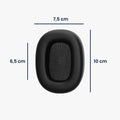 kwmobile Ohr Polster für Bowers & Wilkins PX7 S3 Ohrpolster Ersatz Kopfhörer Ersatzteile Over Ear Headphones