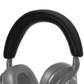 kwmobile Ersatz Bügelpolster kompatibel mit Bowers & Wilkins PX7 S2 / PX 8 - Kopfbügelpolster aus Kunstleder - Kopfhörer Ersatz Polster - Schwarz Schwarz  