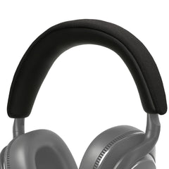 kwmobile Ersatz Bügelpolster kompatibel mit Bowers & Wilkins PX7 S2 / PX 8 - Kopfbügelpolster aus Kunstleder - Kopfhörer Ersatz Polster - Schwarz Schwarz  