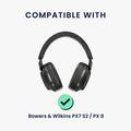 kwmobile Ersatz Bügelpolster kompatibel mit Bowers & Wilkins PX7 S2 / PX 8 - Kopfhörer Ersatz Polster