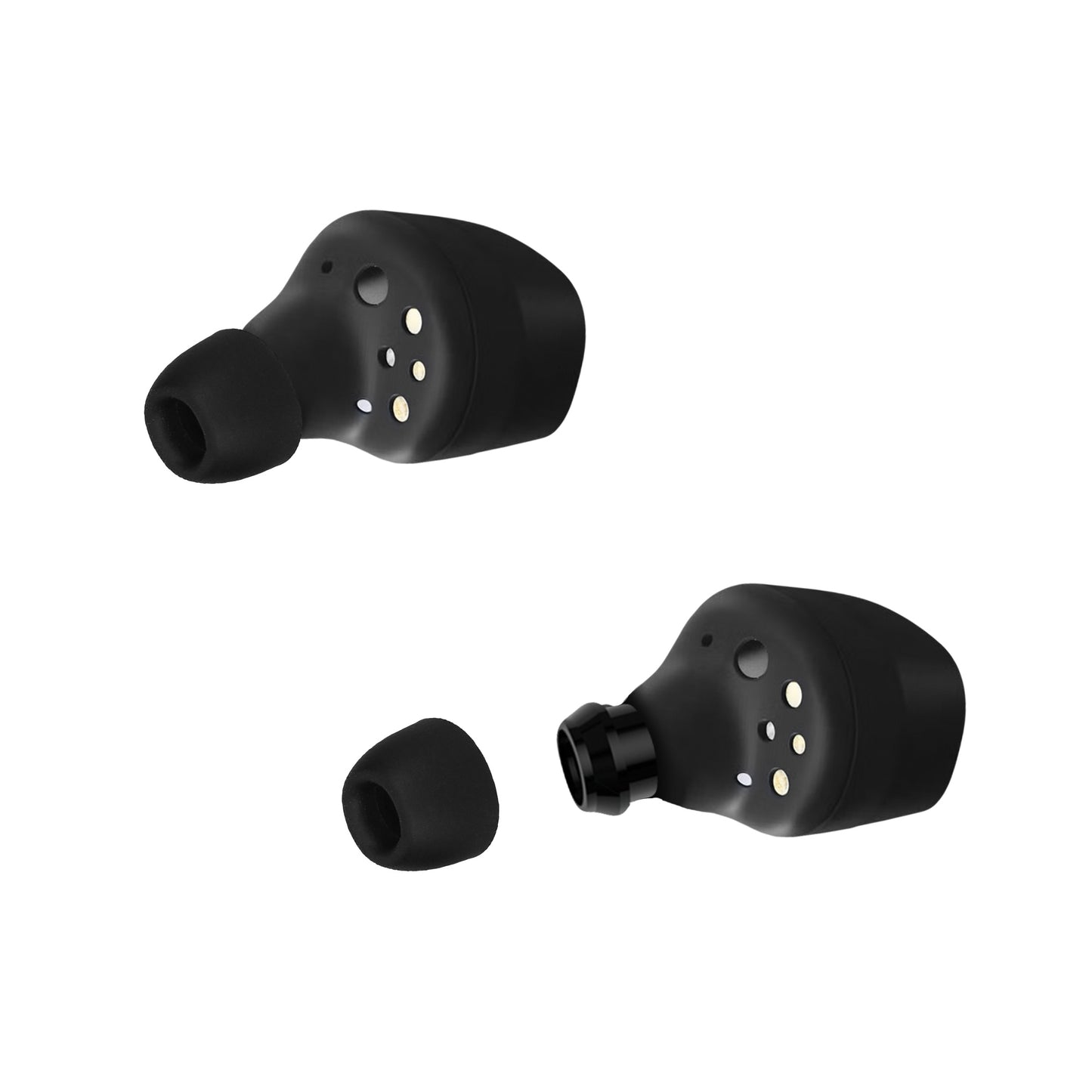 kwmobile Polster kompatibel mit Sennheiser MOMENTUM True Wireless 3 In-Ear Kopfhörer