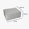 kwmobile Cover kompatibel mit Brother DCP-J1140DW / DCP-J1050DW / DCP-J1313DW - Tasche Hülle Drucker - Staubschutzhülle Schutzhaube Schutzhülle