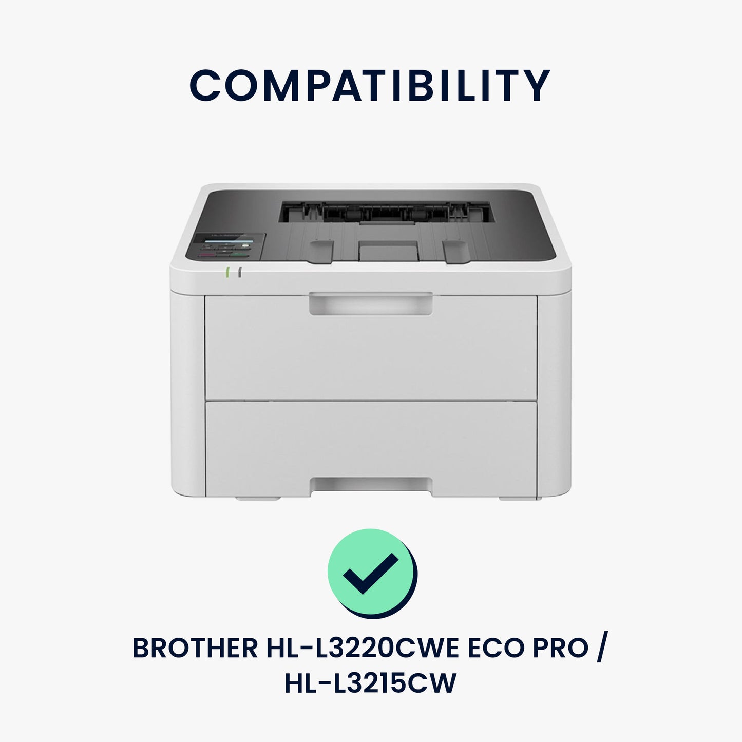 kwmobile Cover kompatibel mit Brother HL-L3220CWE Eco Pro / HL-L3215CW - Tasche Hülle Drucker - Staubschutzhülle Schutzhaube Schutzhülle