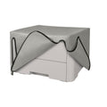 kwmobile Cover kompatibel mit Brother HL-L3220CWE Eco Pro / HL-L3215CW - Tasche Hülle Drucker - Staubschutzhülle Schutzhaube Schutzhülle - Hellgrau Hellgrau  